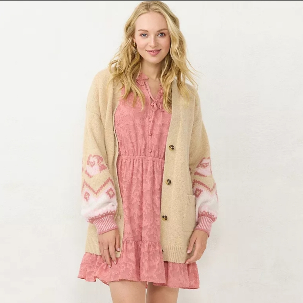 LC Lauren Conrad Cardigan Sweater